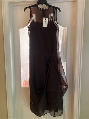 STAUD Viola Dress XS Earth